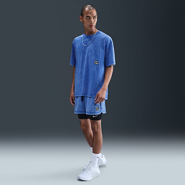 Nike Gym Heritage กางเกงขาสั้นฟิตเนส 5 นิ้ว Dri-FIT ผู้ชาย