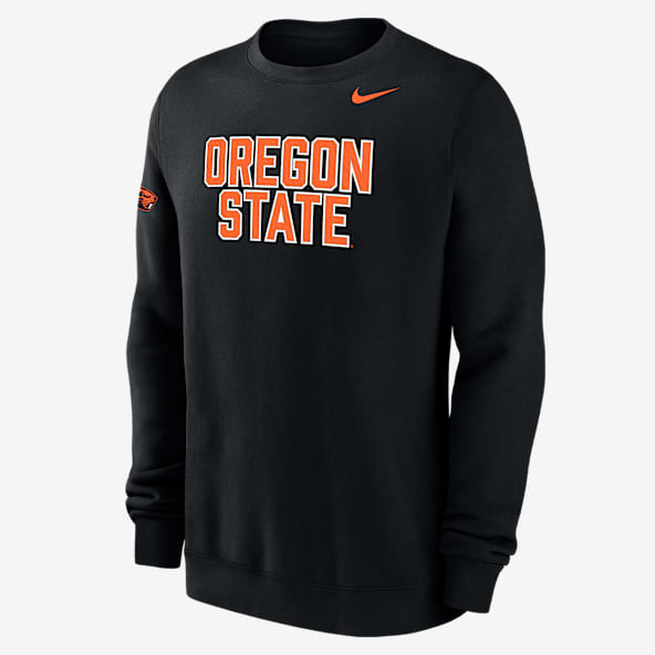 Oregon State Club Fleece Men's Nike College Crew-Neck Sweatshirt