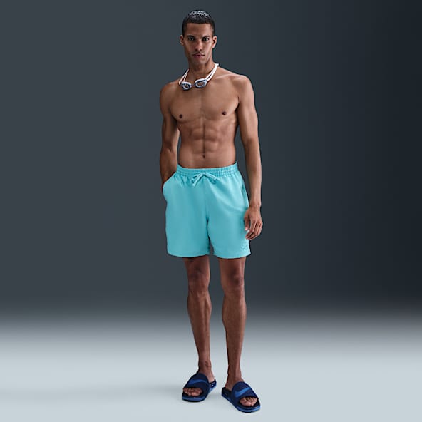 Nike Swim Essential Logo Lap Shorts tipo vóleibol de 18 cm para hombre