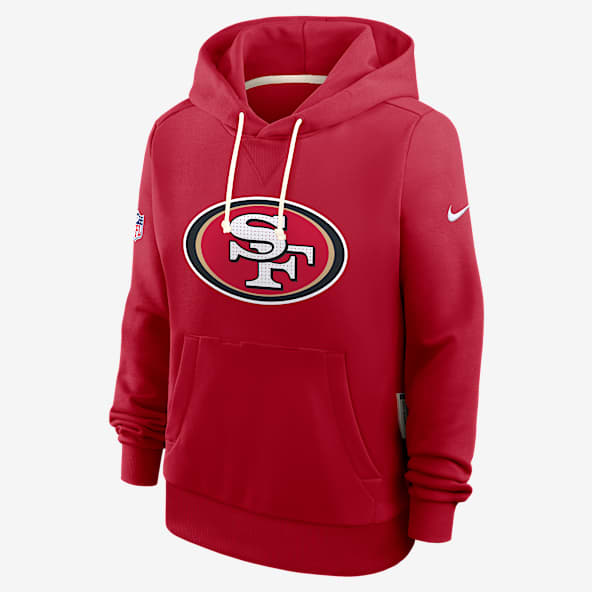 San Francisco 49ers Sideline Women's Nike Dri-FIT NFL Pullover Hoodie