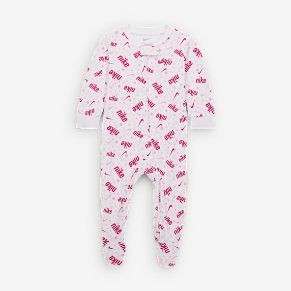 Nike Play For All Baby (0-9M) Printed Footed Coverall