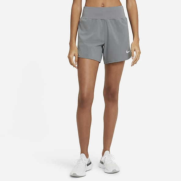 nike grey womens shorts