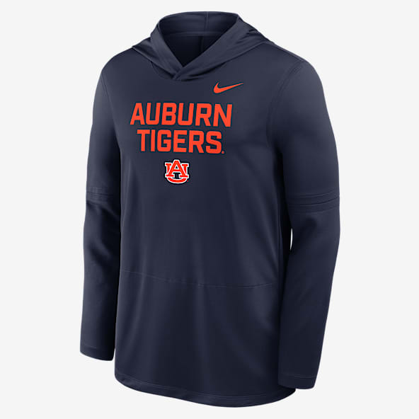 Auburn Sideline Men's Nike Dri-FIT College Long-Sleeve Hooded Top