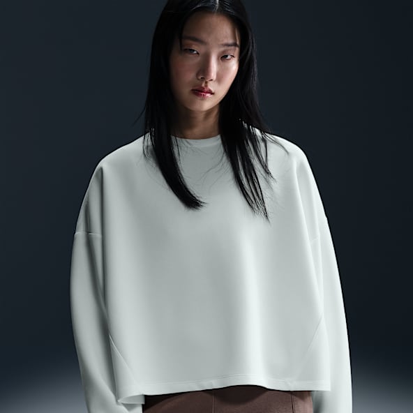 나이키 24.7 임파서블리소프트 여성 드라이 핏 오버사이즈 크루넥 탑