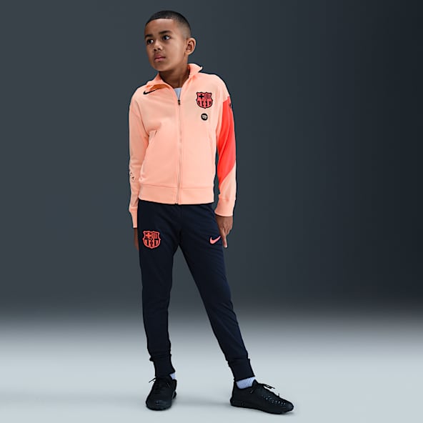 FC Barcelona Strike 3e tenue Survêtement de foot en maille Nike Dri-FIT Total 90 pour ado