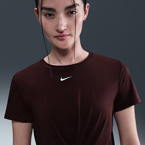 Nike One Classic Women's Dri-FIT Twist Short-Sleeve Top