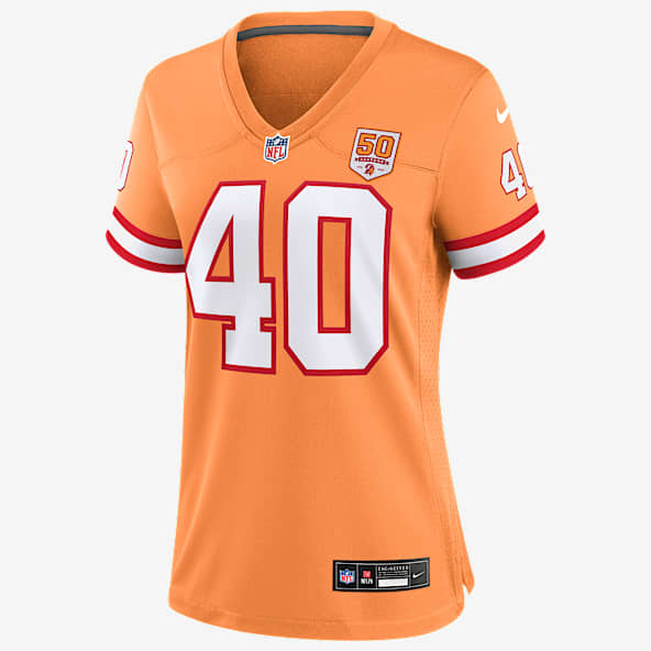Mike Alstott Tampa Bay Buccaneers 50th Anniversary Women’s Nike NFL Game Jersey