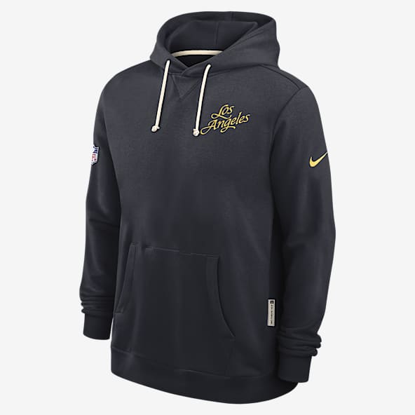 Los Angeles Rams Rivalries Collection Sideline Sudadera con gorro sin cierre Nike Dri-FIT de la NFL para hombre