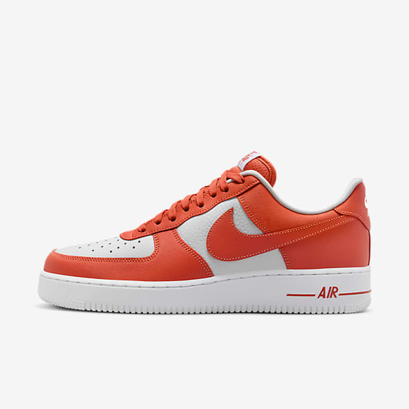 Orange Air Force 1 Shoes. Nike CA