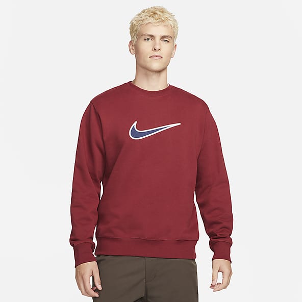 Felpe rosse con e senza cappuccio da uomo. Nike IT