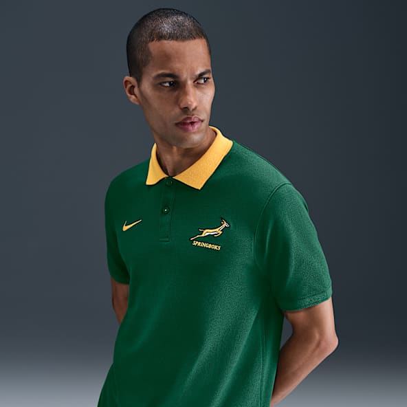Springboks Men's Nike Rugby Pique Polo