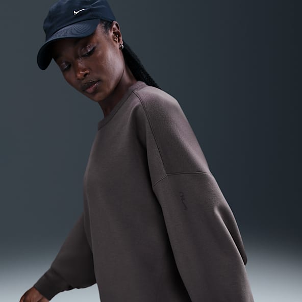 Nike 24.7 ImpossiblySoft Women's Dri-FIT Oversized Crew-Neck Top