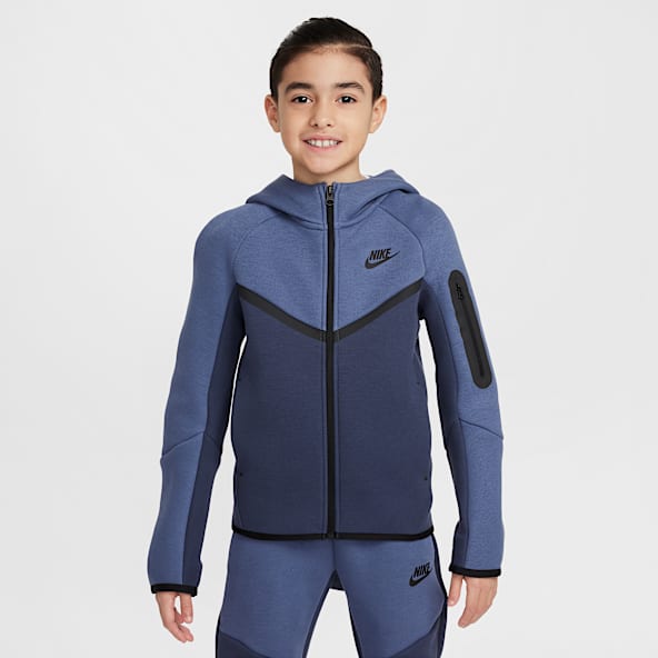 Nike Sportswear Tech Fleece Older Kids' Full-Zip Hoodie