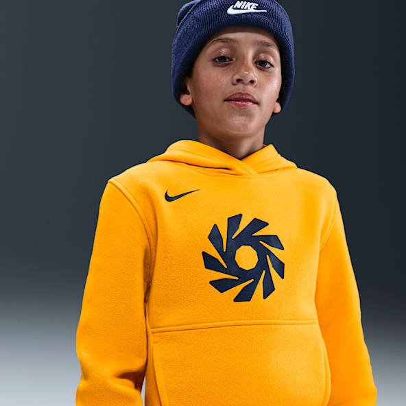 Erling Haaland Club Fleece Big Kids' Soccer Hoodie