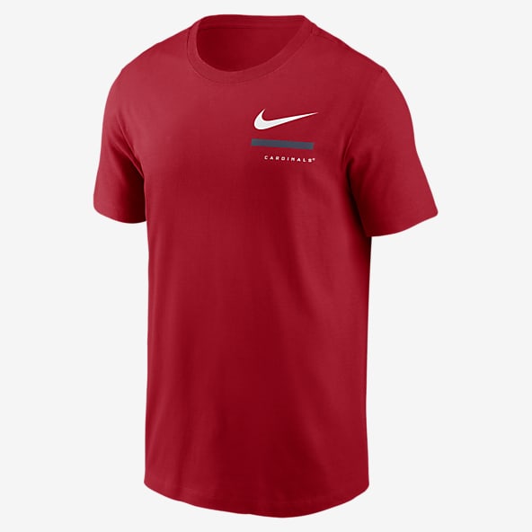 Lids St. Louis Cardinals Nike Women's Line Up High Hip Fashion T-Shirt -  Red/White