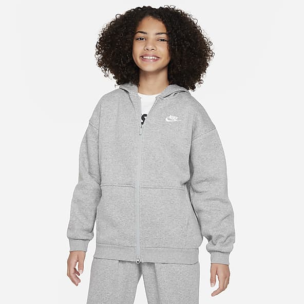 Nike Sportswear Club Fleece Big Kids' (Girls') Oversized French