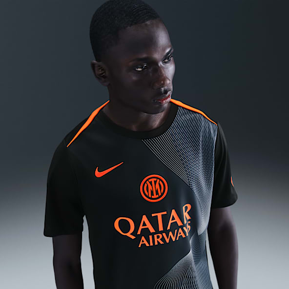 Inter Milan Academy Pro harmadik Nike Dri-FIT Total 90 mérkőzés előtti férfi futballfelső