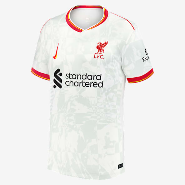 Liverpool alternativo 2024/25 Stadium Virgil van Dijk Jersey de fútbol Nike Dri-FIT para niños talla grande