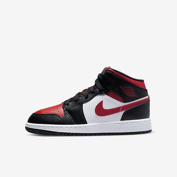 air jordan one black and red