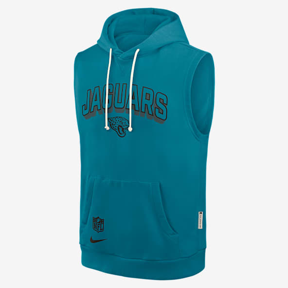 Jacksonville Jaguars Sideline Men's Nike Dri-FIT NFL Sleeveless Pullover Hoodie
