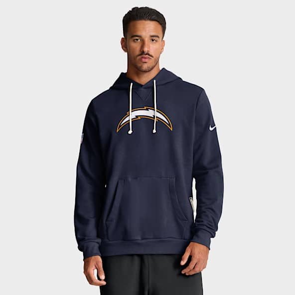 Los Angeles Chargers Alt Offensive Set Play Sideline Men's Nike Dri-FIT NFL Pullover Hoodie