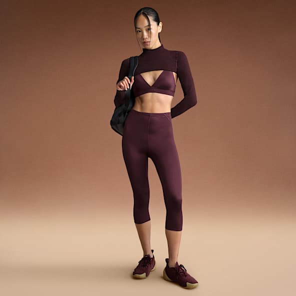 NikeSKIMS Shine Women's High-Waisted 17" Leggings with Drawcord