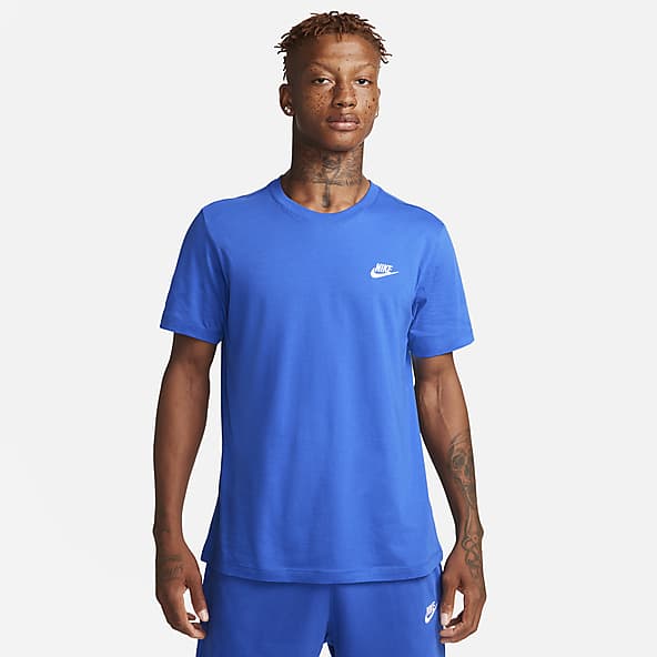 Branded T-Shirt - Nike - in blue color