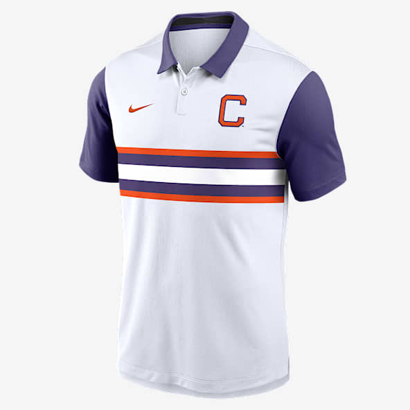 Clemson Athletic Prep Vapor Alt Logo Men's Nike Dri-FIT College Polo