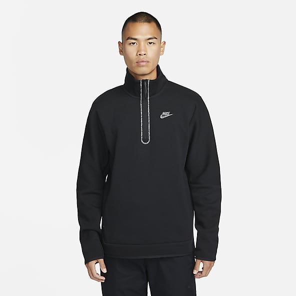 nike long sweater jacket