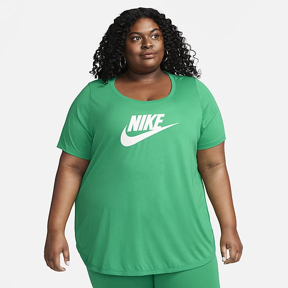 Nike Sportswear Swoosh Women's Cropped Short-Sleeve Top (Plus Size). Nike .com