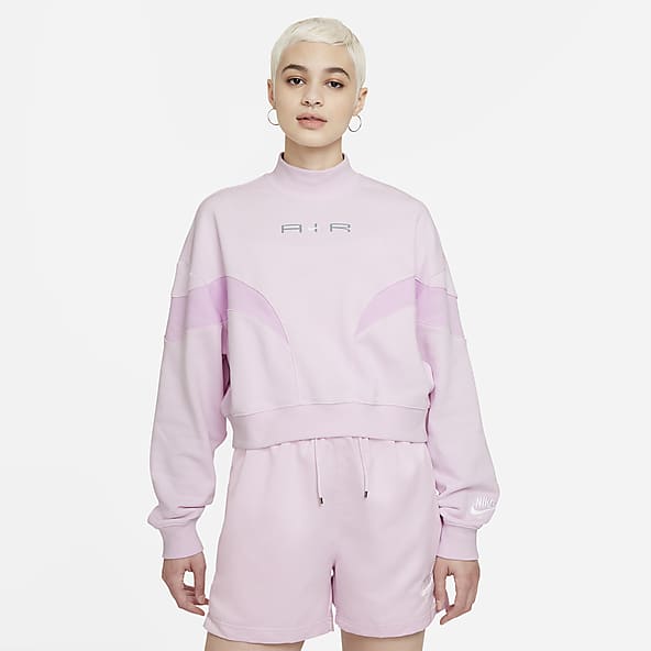 pastel pink nike sweater