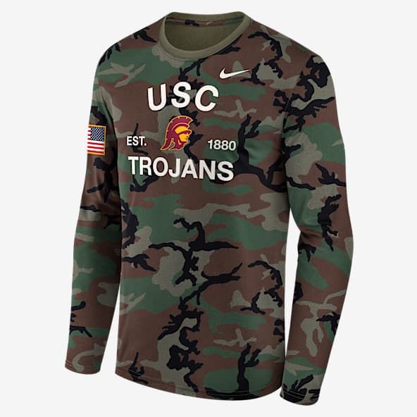 USC 2025 Military Appreciation Legend USC 2025 Military Appreciation Legend Men's Nike Dri-FIT College Long-Sleeve T-Shirt