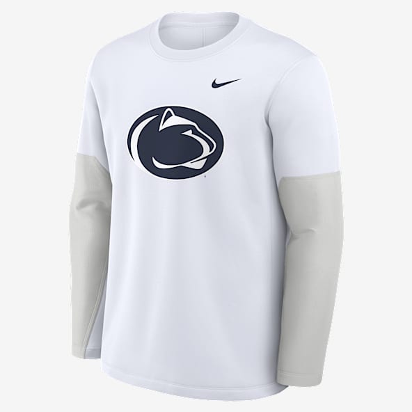 Penn State Sideline Coach Men's Nike Therma-FIT College Long-Sleeve T-Shirt