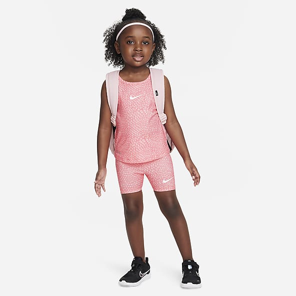 NikeNike Swoosh Tank and Bike Shorts Set Toddler 2-Piece Dri-FIT Set