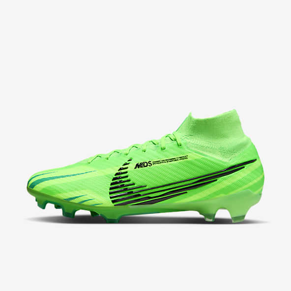 Mens Youth Soccer Cleats High Top Soccer Shoes Outdoor Football Shoes | eBay