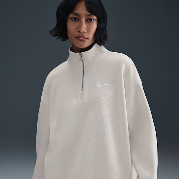 Nike Sportswear Phoenix Fleece Sudadera oversized con cierre de 1/4 para mujer