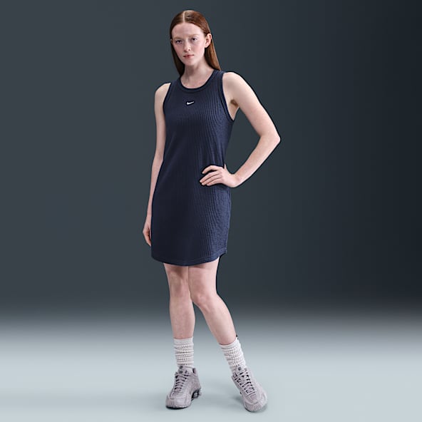 Nike Sportswear Chill Knit Women's Waffle Tank Top Dress