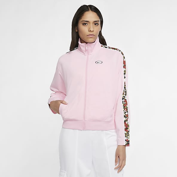 nike pink coat