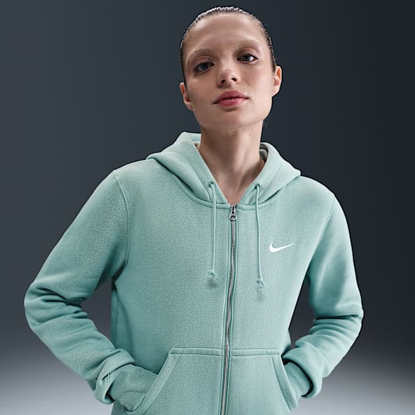 Nike Sportswear Phoenix Fleece Tam Boy Fermuarlı Kadın Kapüşonlu Üstü