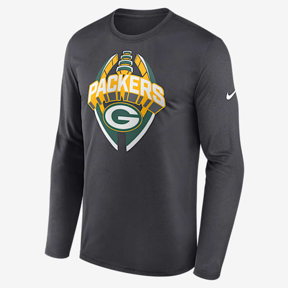 Green Bay Packers Legend Icon Men's Nike Dri-FIT NFL Long-Sleeve T-Shirt