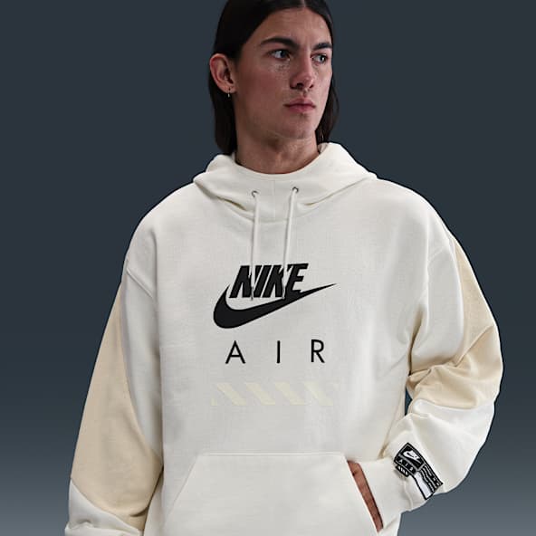 Nike Air Sudadera con gorro sin cierre de tejido Fleece para hombre