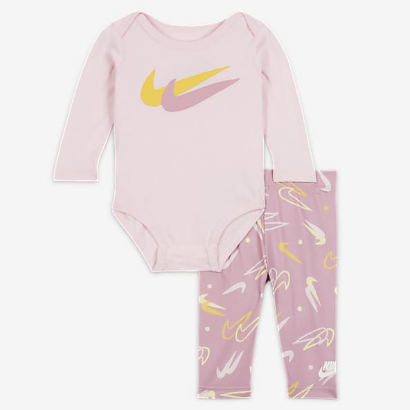 Nike Baby Bodysuit and Printed Leggings Set