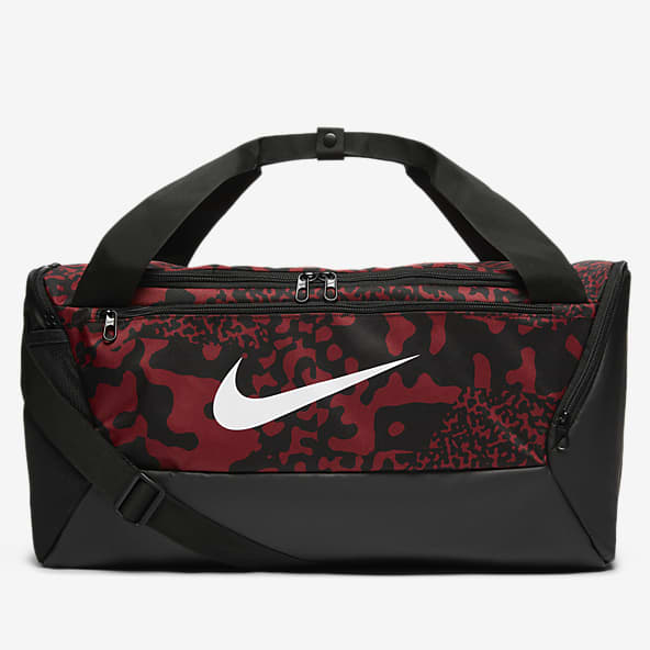 red nike sports bag
