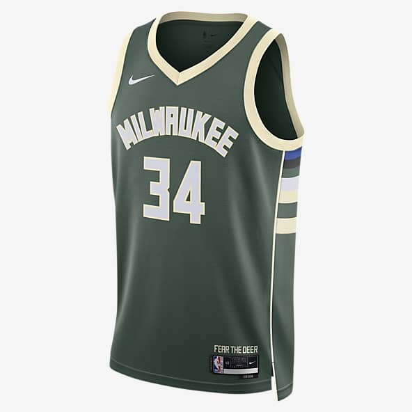 Milwaukee Bucks Icon Edition Sleeveless/Tank Clothing. Nike SG
