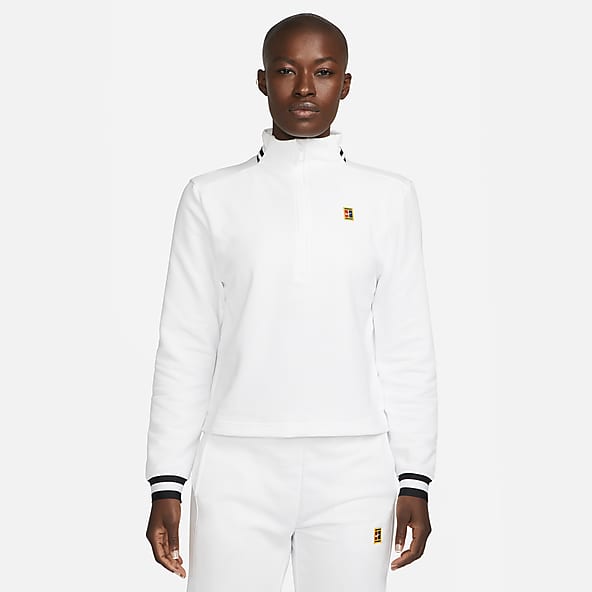 Nike Tennis trousers NIKECOURT DRI-FIT HERITAGE in white