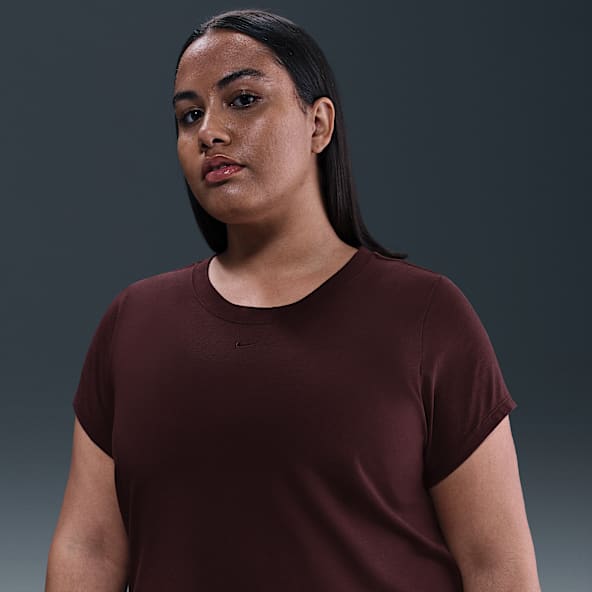 Nike Sportswear Chill Knit Women's Cropped T-Shirt (Plus Size)