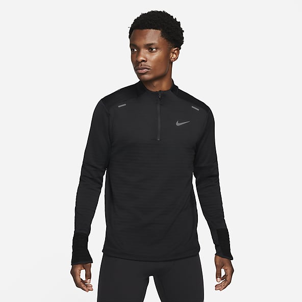 Nike Men's Hypercool Compression Long Sleeve Top 2.0 - Volt Green/Black