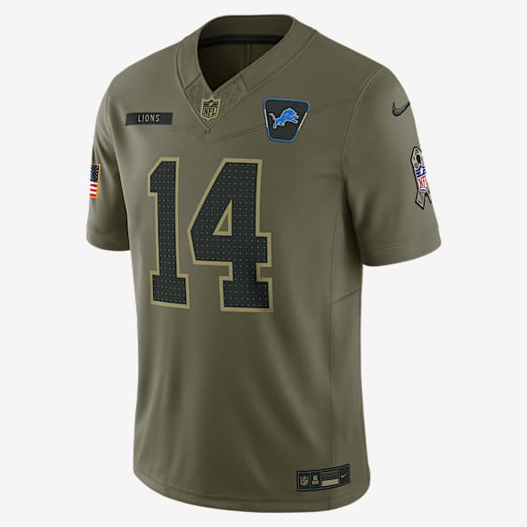 Amon-Ra St. Brown Detroit Lions Salute to Service Men's Nike Dri-FIT NFL Limited Jersey