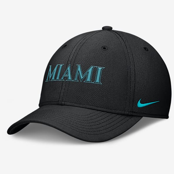 Miami Marlins City Connect Rise Swoosh Men's Nike Dri-FIT MLB Hat