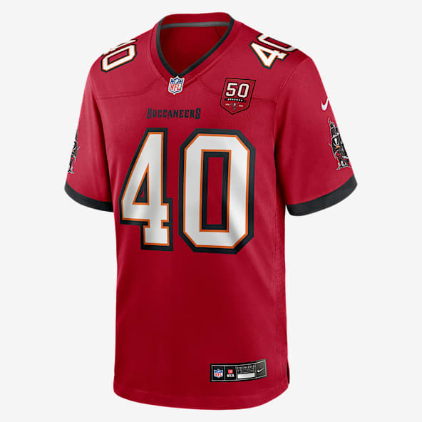 Mike Alstott Tampa Bay Buccaneers 50th Anniversary Men's Nike NFL Game Jersey